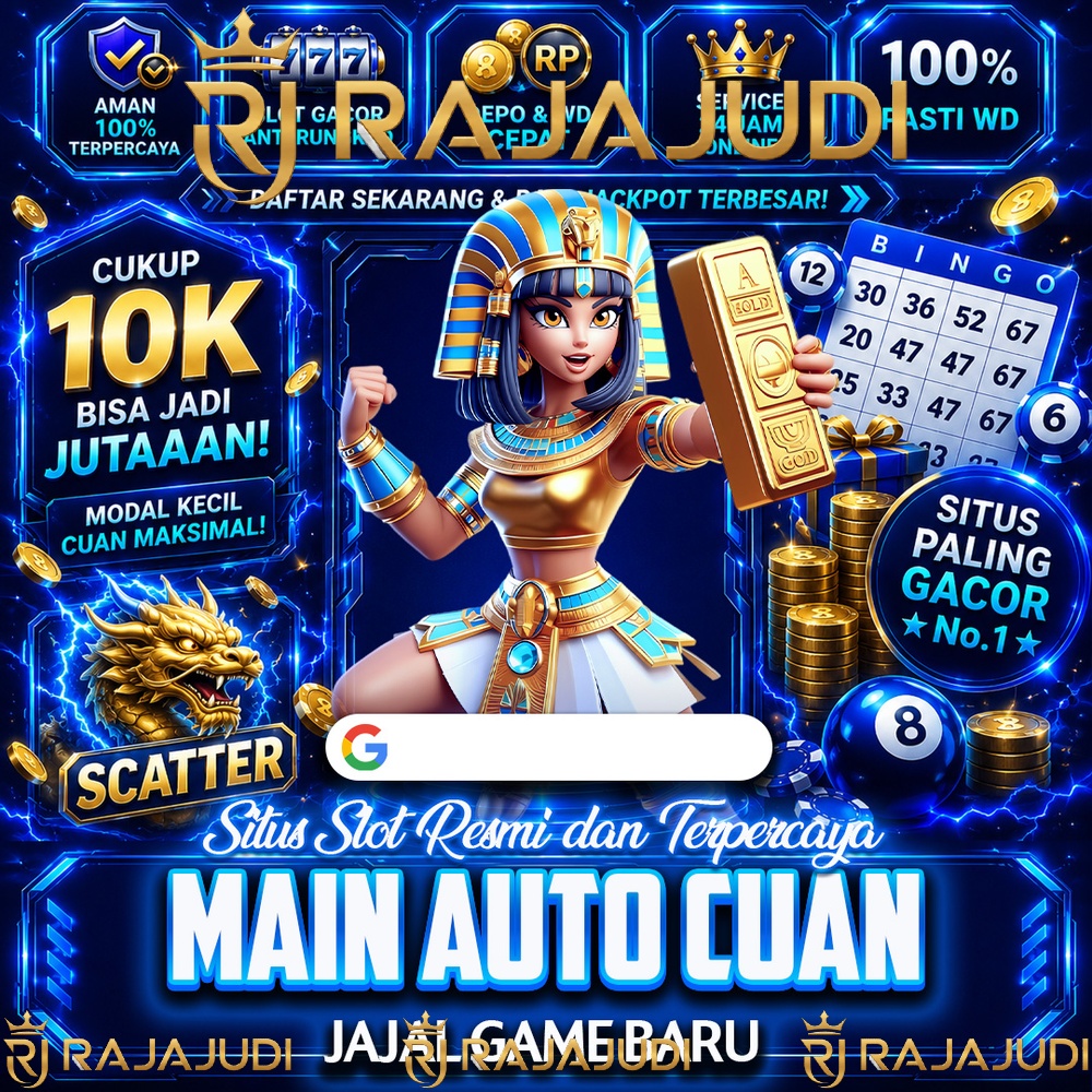 RAJAJUDI: Slot Gacor Hari Ini dengan Ragam Game yang Bisa Dipilih Sesuai Selera